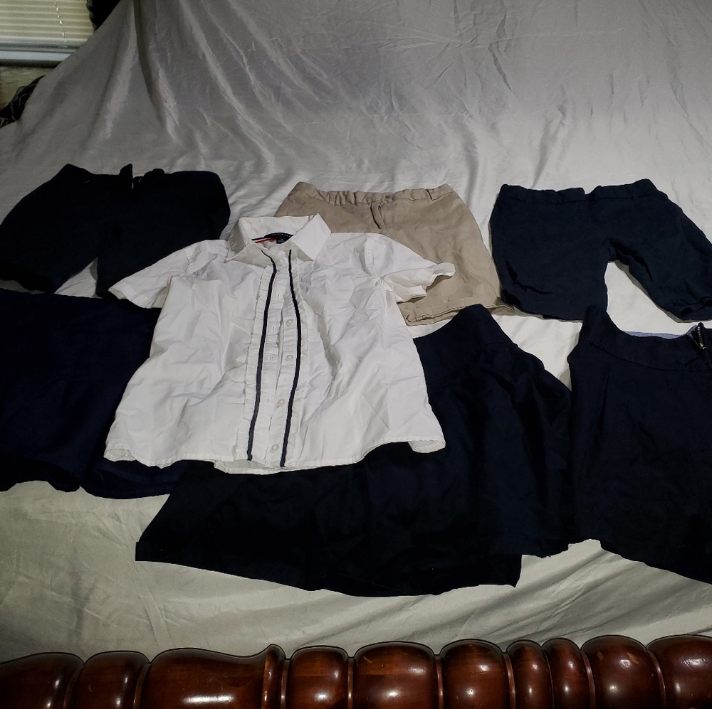 Girls uniforms